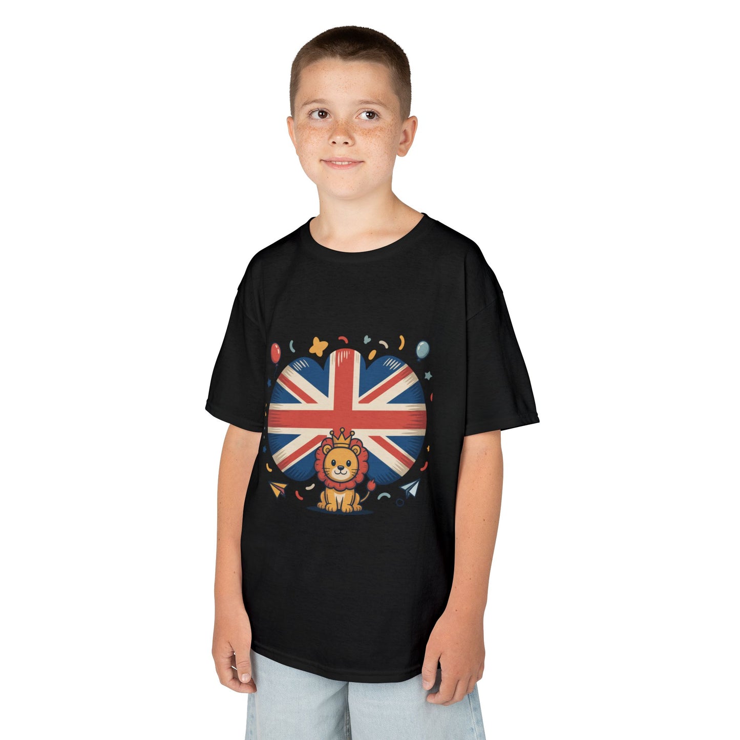 British Lion Kids Tee - Fun Cotton T-Shirt for Young Explorers