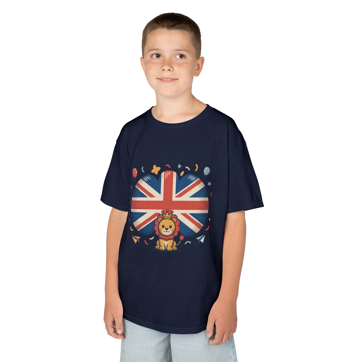 British Lion Kids Tee - Fun Cotton T-Shirt for Young Explorers