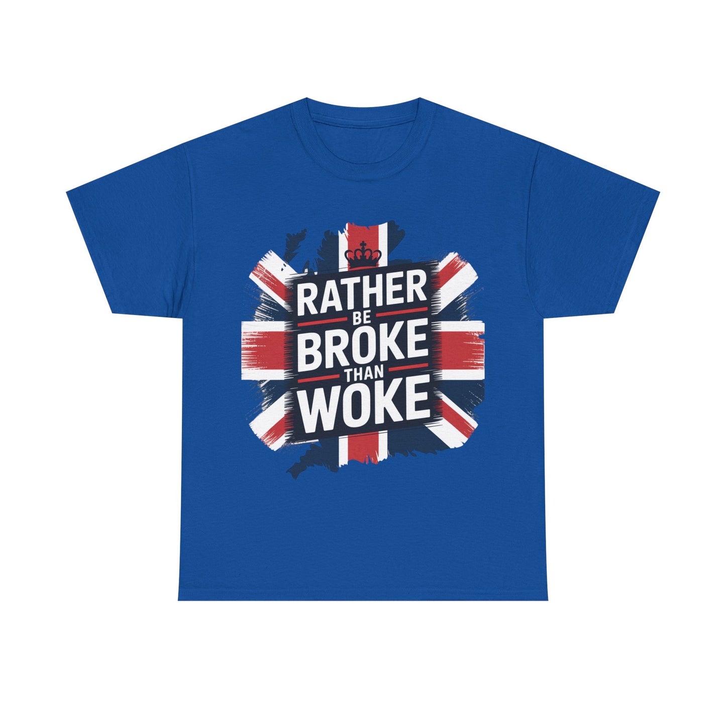 Broke vs. Woke Unisex Heavy Cotton Tee