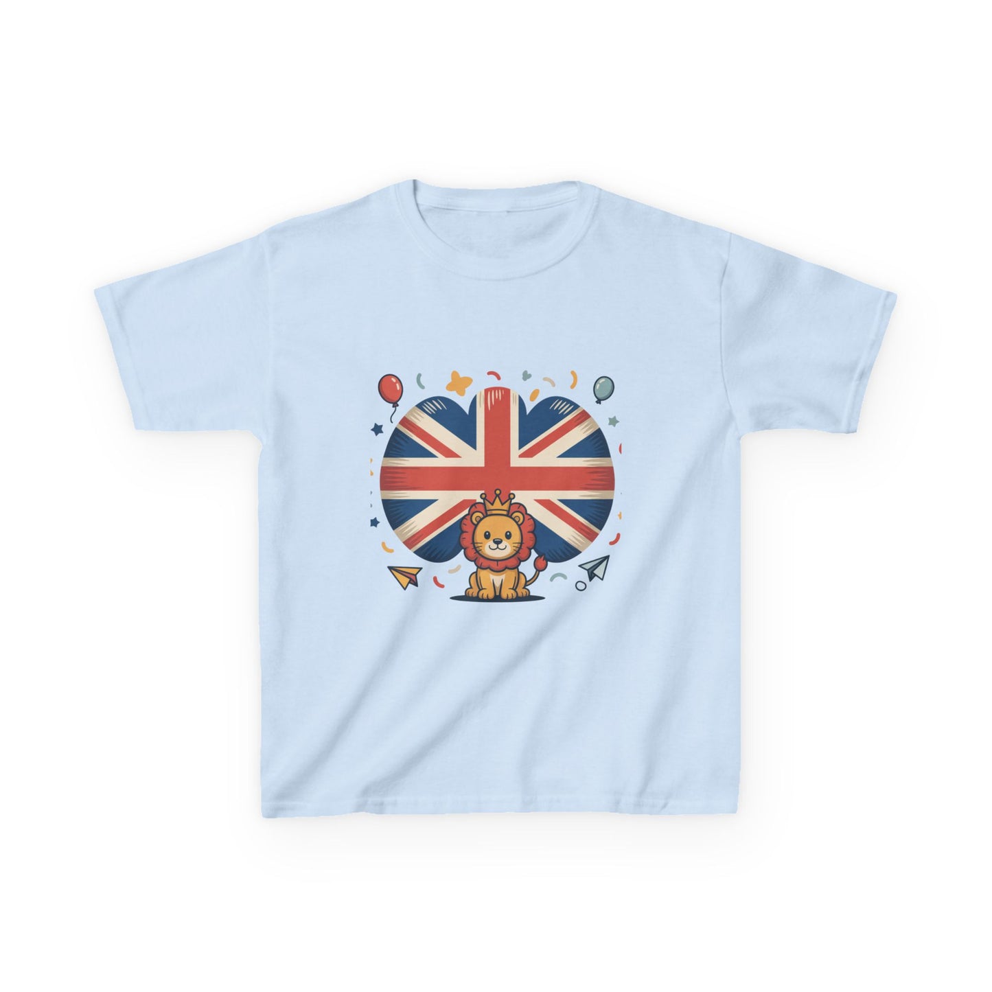 British Lion Kids Tee - Fun Cotton T-Shirt for Young Explorers