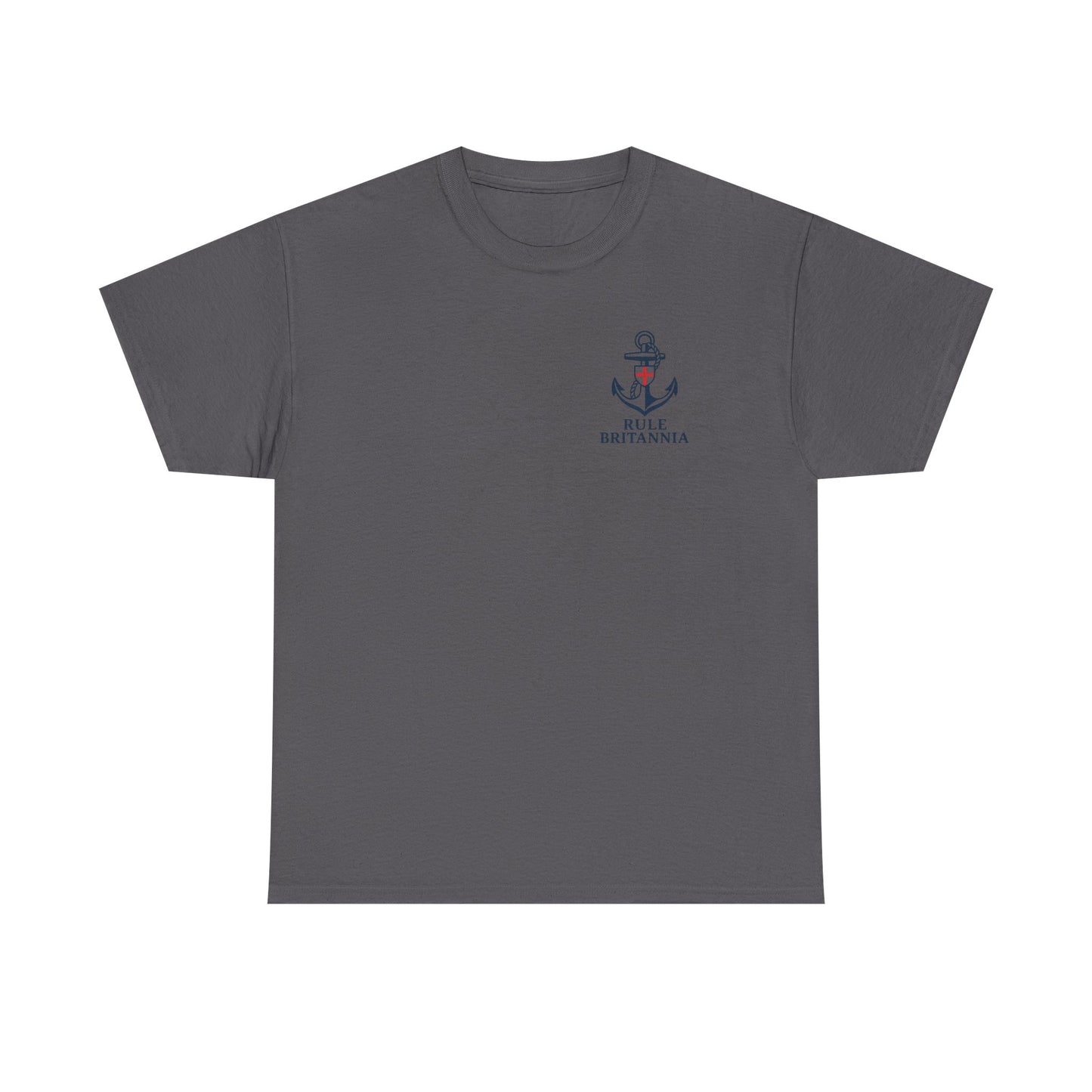 Unisex Tee Rule Britannia British Pride Graphic Shirt