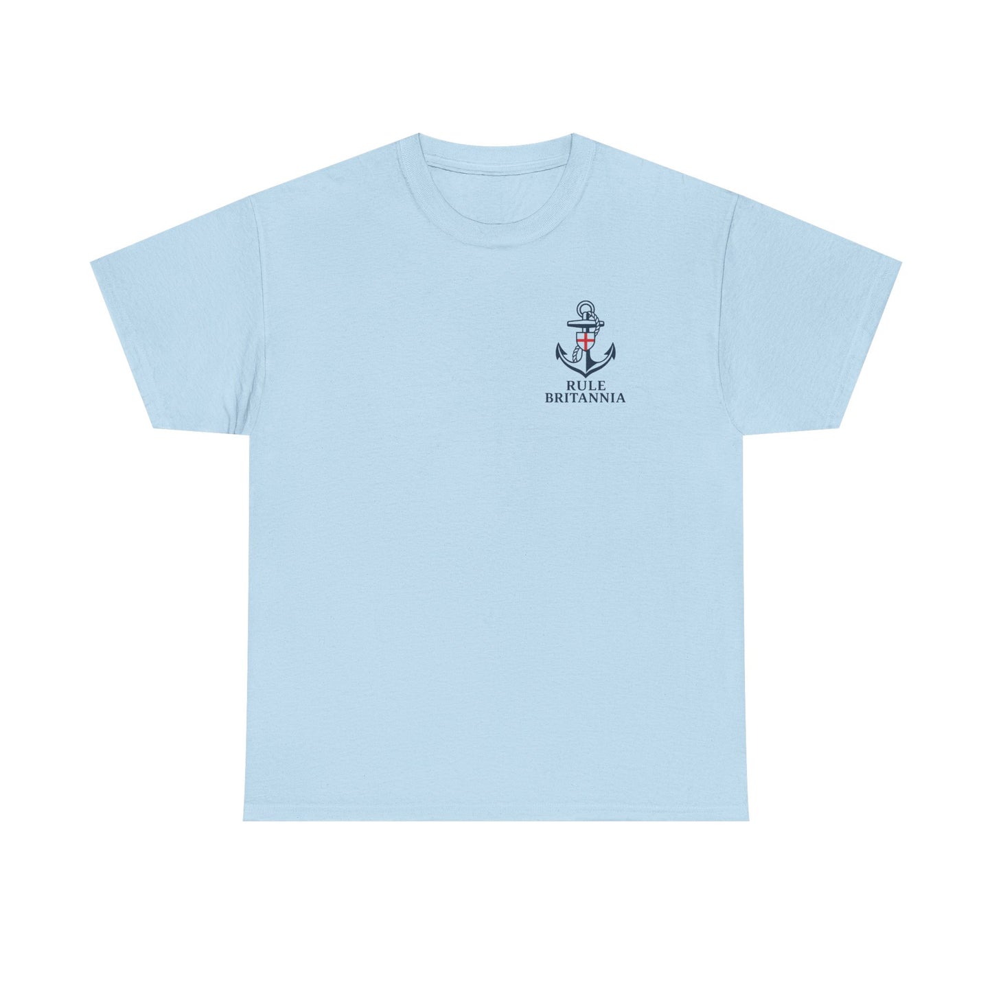 Unisex Tee Rule Britannia British Pride Graphic Shirt