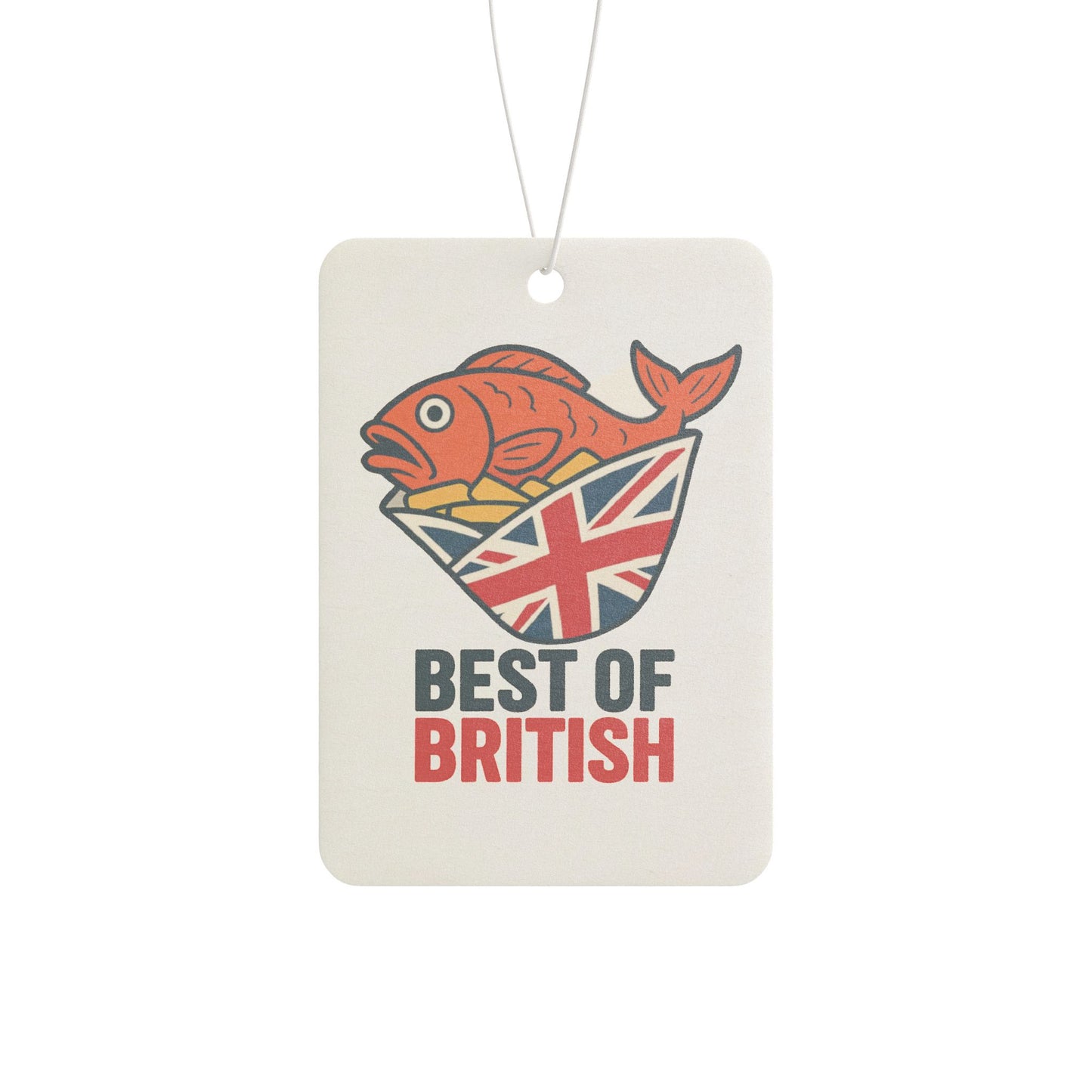 Best of British Car Air Freshener - Fun UK Theme, Aromatherapy, Gifts for Travelers, Home Decor, Car Accessories
