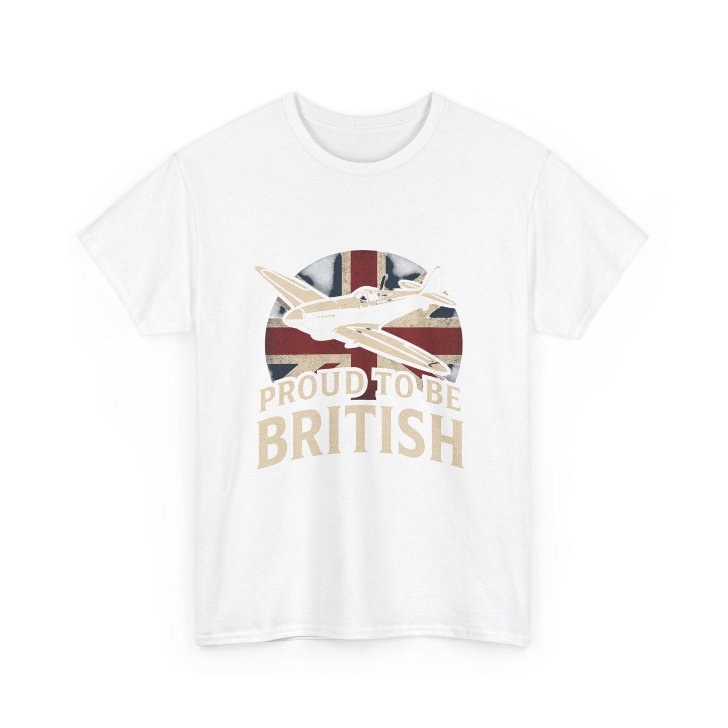 Proud to Be British Tee, Unisex Cotton Shirt, British Pride Apparel, Perfect for Gifting, Ideal for Celebrations, Casual Wear