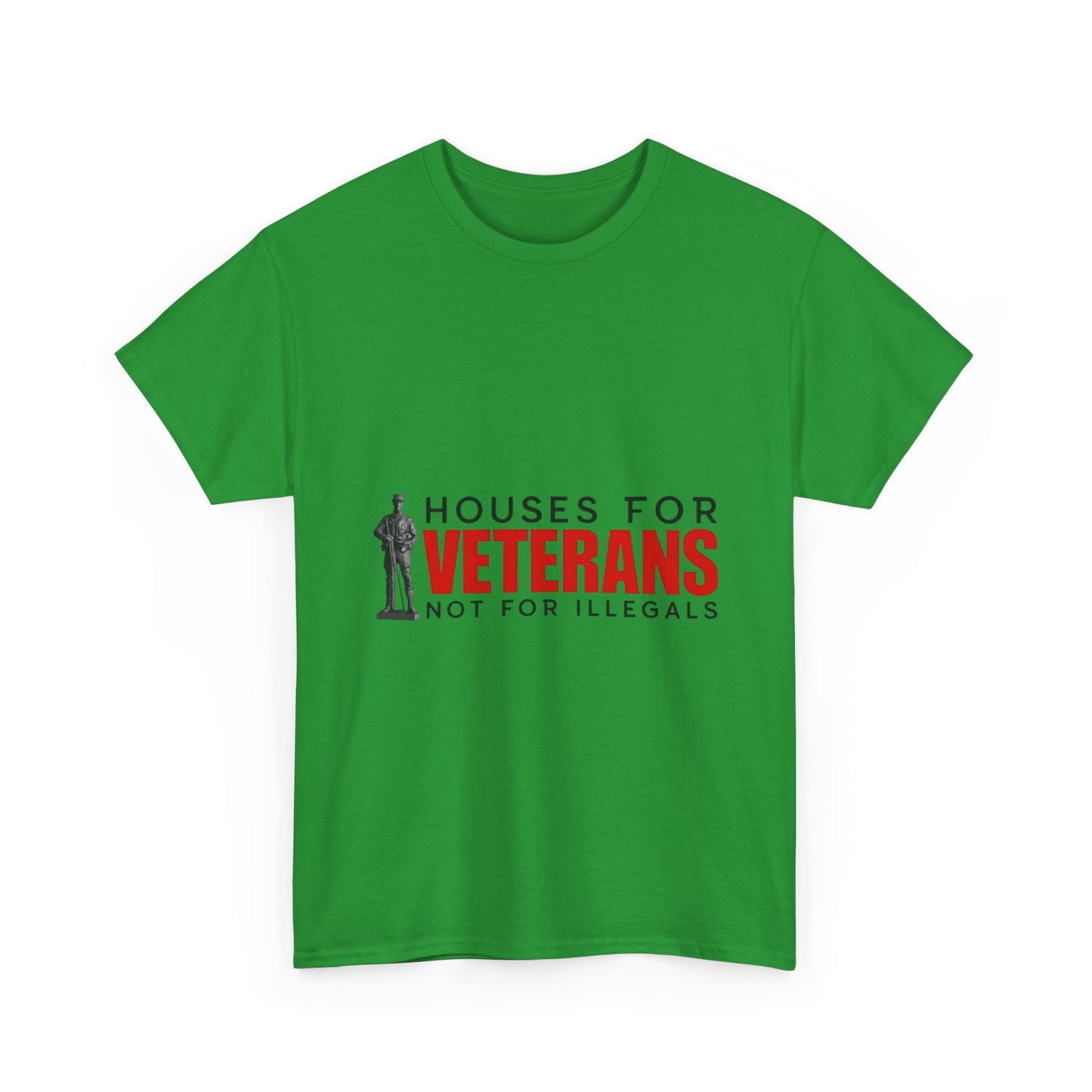 Unisex Heavy Cotton Tee - 'Houses for Veterans' Statement Shirt for Supporters, Patriotic Gifts, Veteran Advocacy Apparel, Everyday [...]