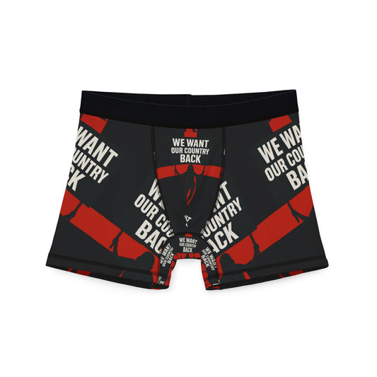 We want our country back Boxers (AOP)