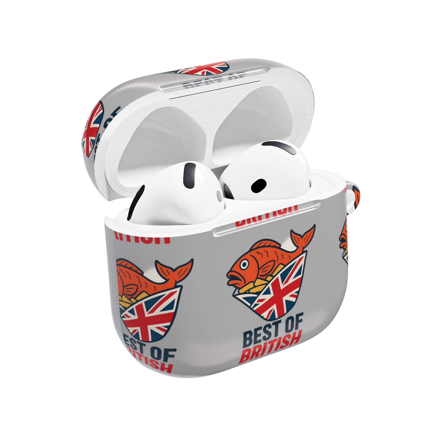 Quirky AirPod Cases with Fish Design | Best of Britain, Fun Accessories, Unique Gift Ideas, Trendy Tech Decor, Cool Gadgets