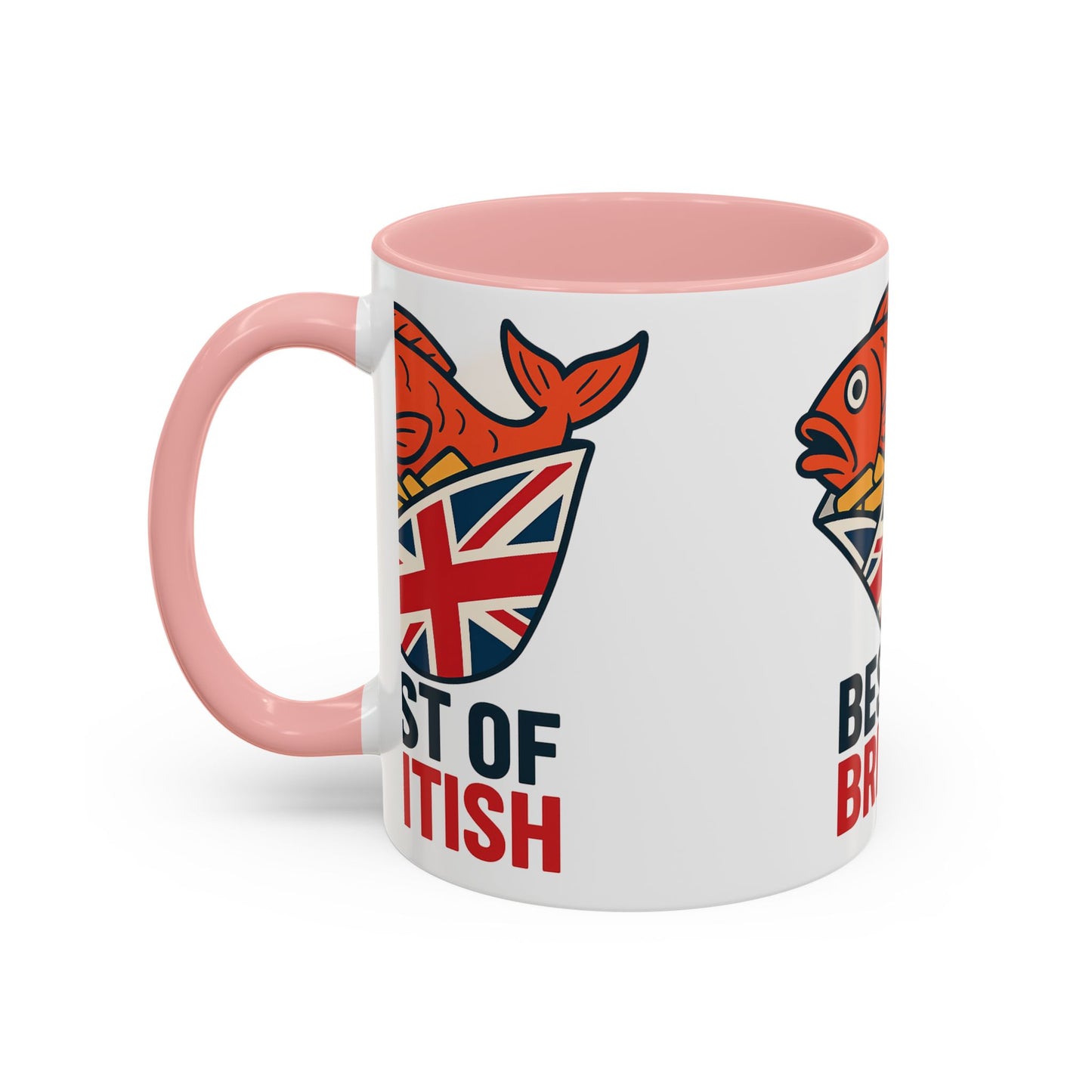 Best of British fish & chips Accent Coffee Mug - Fun Gift for Tea Lovers, Unique Kitchen Decor, Ideal for British Holidays, Collectible Coffee [...]