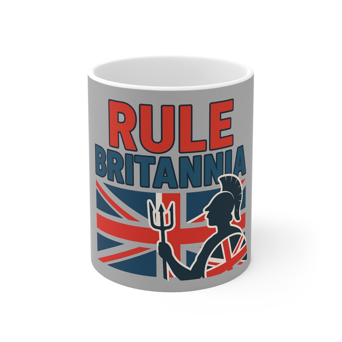 Rule Britannia Mug, British Pride Coffee Cup, England Gift, Tea Mug, UK Patriotism