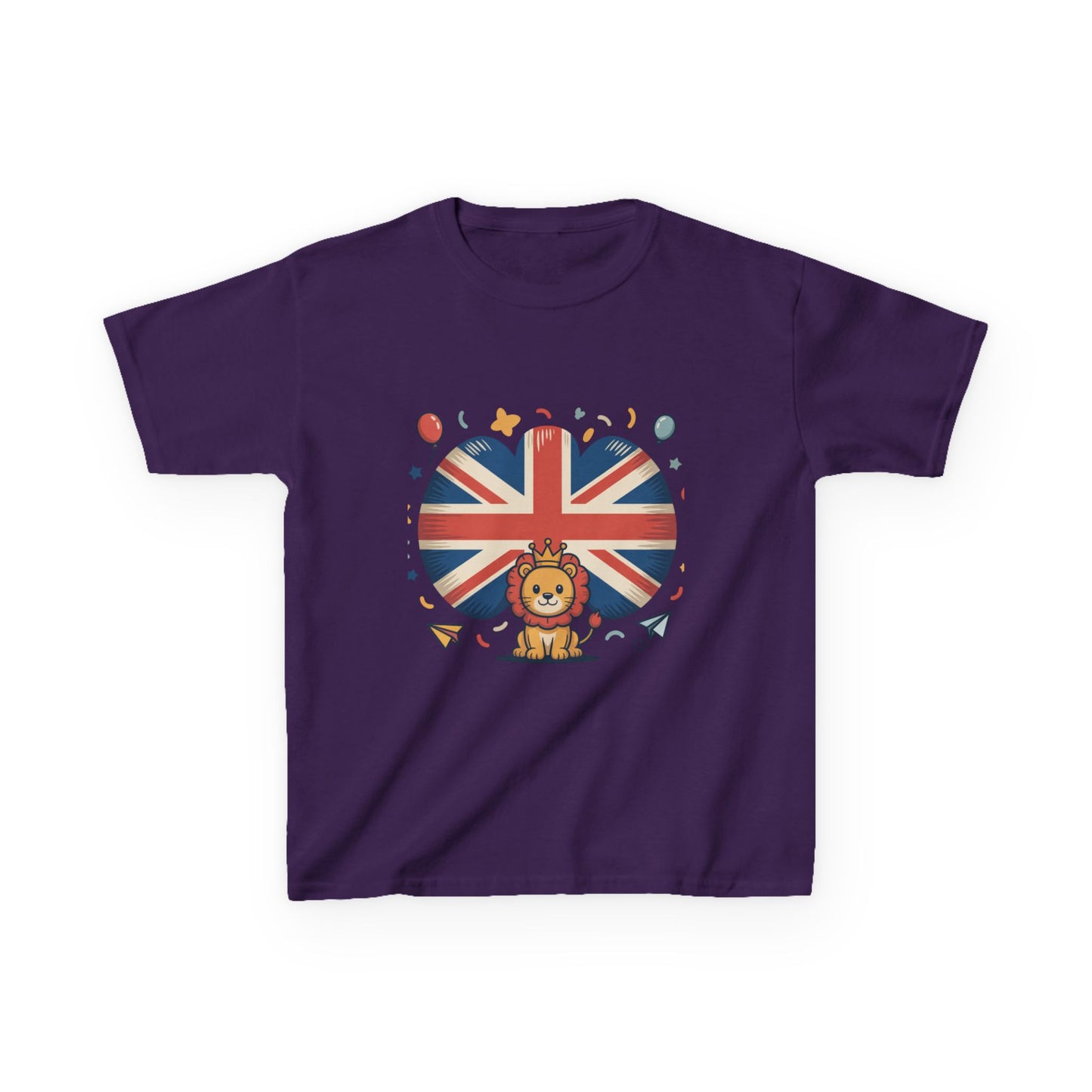 British Lion Kids Tee - Fun Cotton T-Shirt for Young Explorers