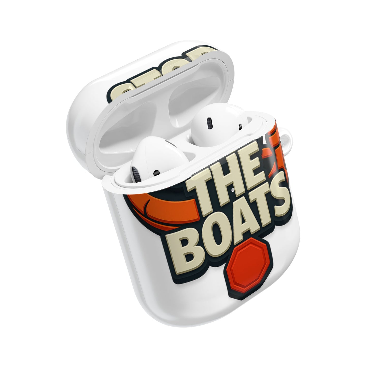Bold Statement AirPod Case - Stop the Boats | Trendy Tech Accessory, Gift for Activists, Stylish Protection for Earbuds, Fun Phone [...]
