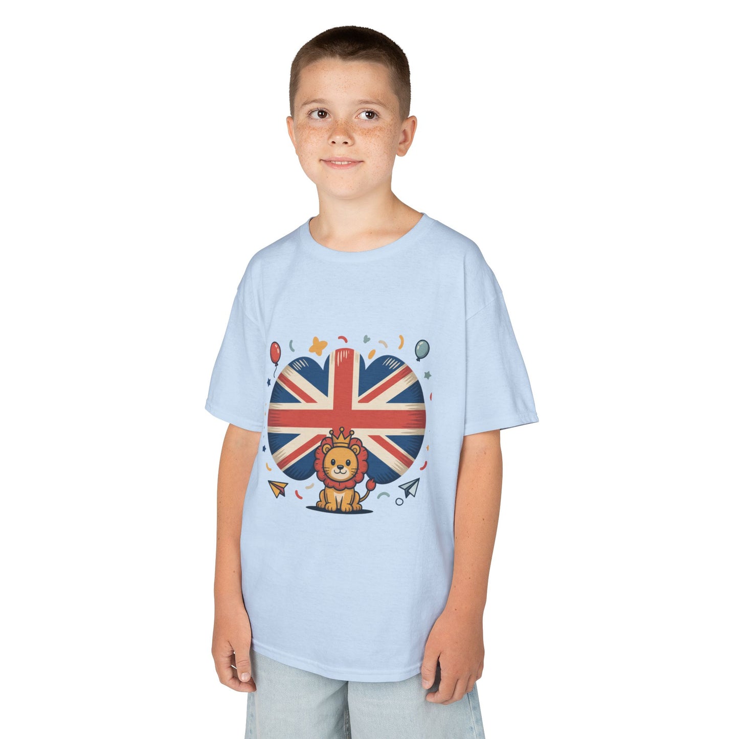British Lion Kids Tee - Fun Cotton T-Shirt for Young Explorers