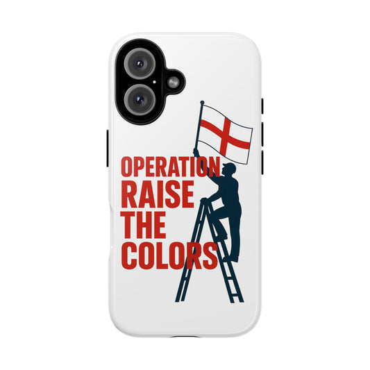 Tough Cases: Operation Raise the Colors Phone Case, Custom Shield Case, Gift for Patriots, Unique Smartphone Cover, Independence Day [...]