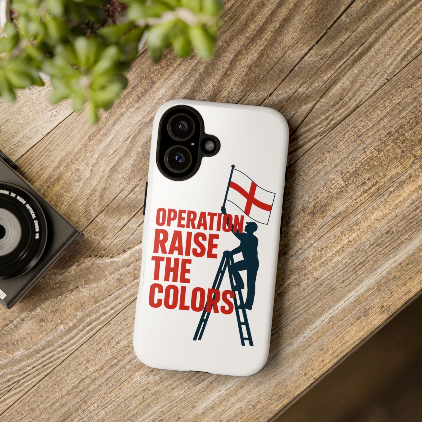 Tough Cases: Operation Raise the Colors Phone Case, Custom Shield Case, Gift for Patriots, Unique Smartphone Cover, Independence Day [...]