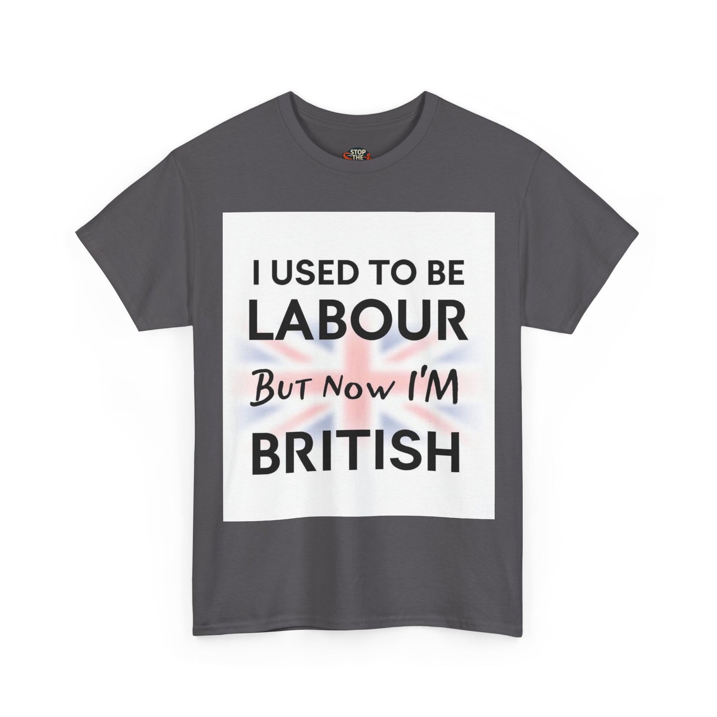 Used to Be Labour But Now I'm British - Unisex Cotton Tee with Playful British Humor |  Perfect for Casual Wear, Gift for Friends, [...]