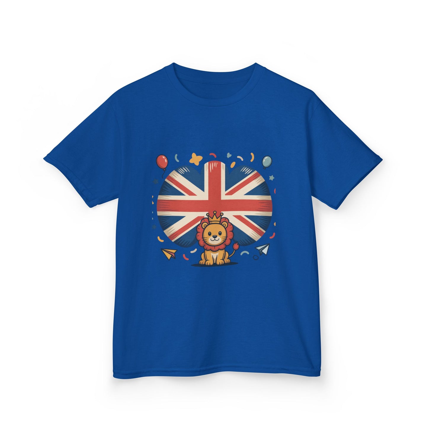 British Lion Kids Tee - Fun Cotton T-Shirt for Young Explorers