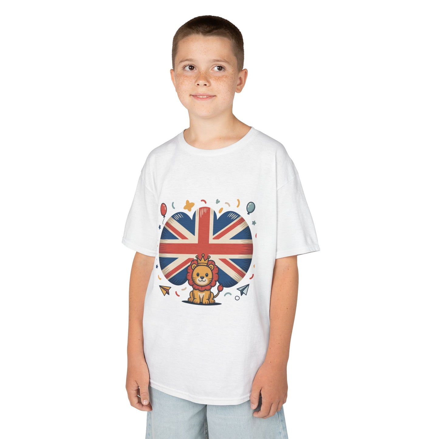 British Lion Kids Tee - Fun Cotton T-Shirt for Young Explorers