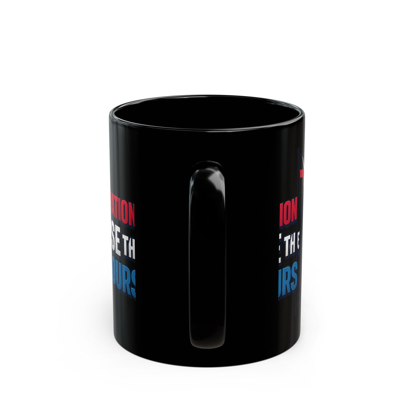 Bold Black Mug: Operation Raise the Colours, Perfect for Tea Lovers, Gift for Patriots, Coffee Enthusiasts, Unique Collectibles, Home [...]