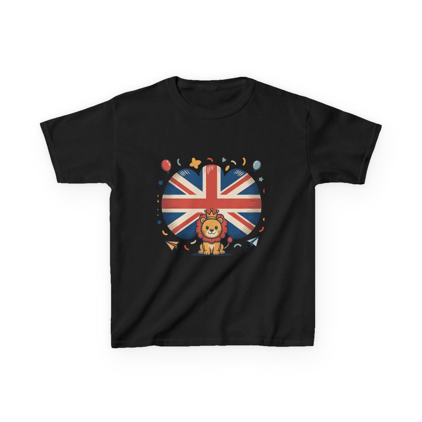 British Lion Kids Tee - Fun Cotton T-Shirt for Young Explorers