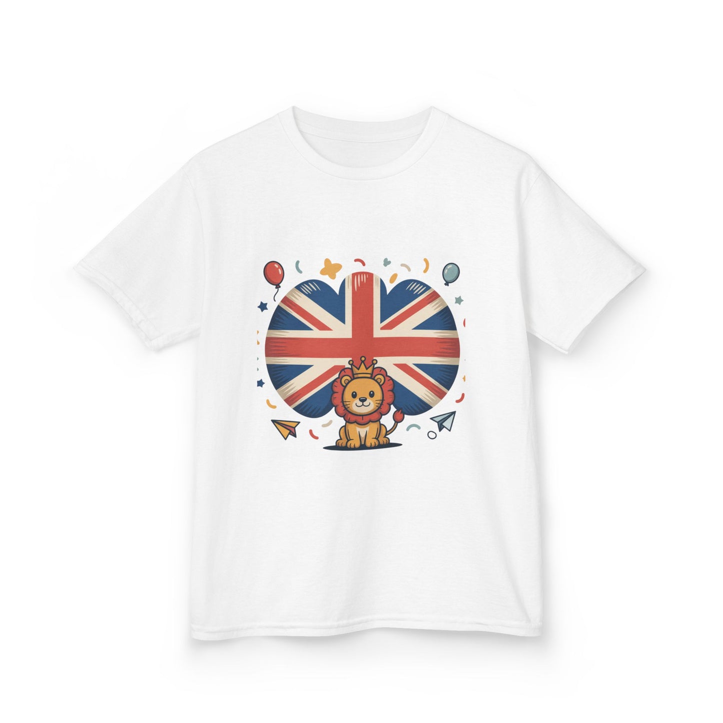 British Lion Kids Tee - Fun Cotton T-Shirt for Young Explorers