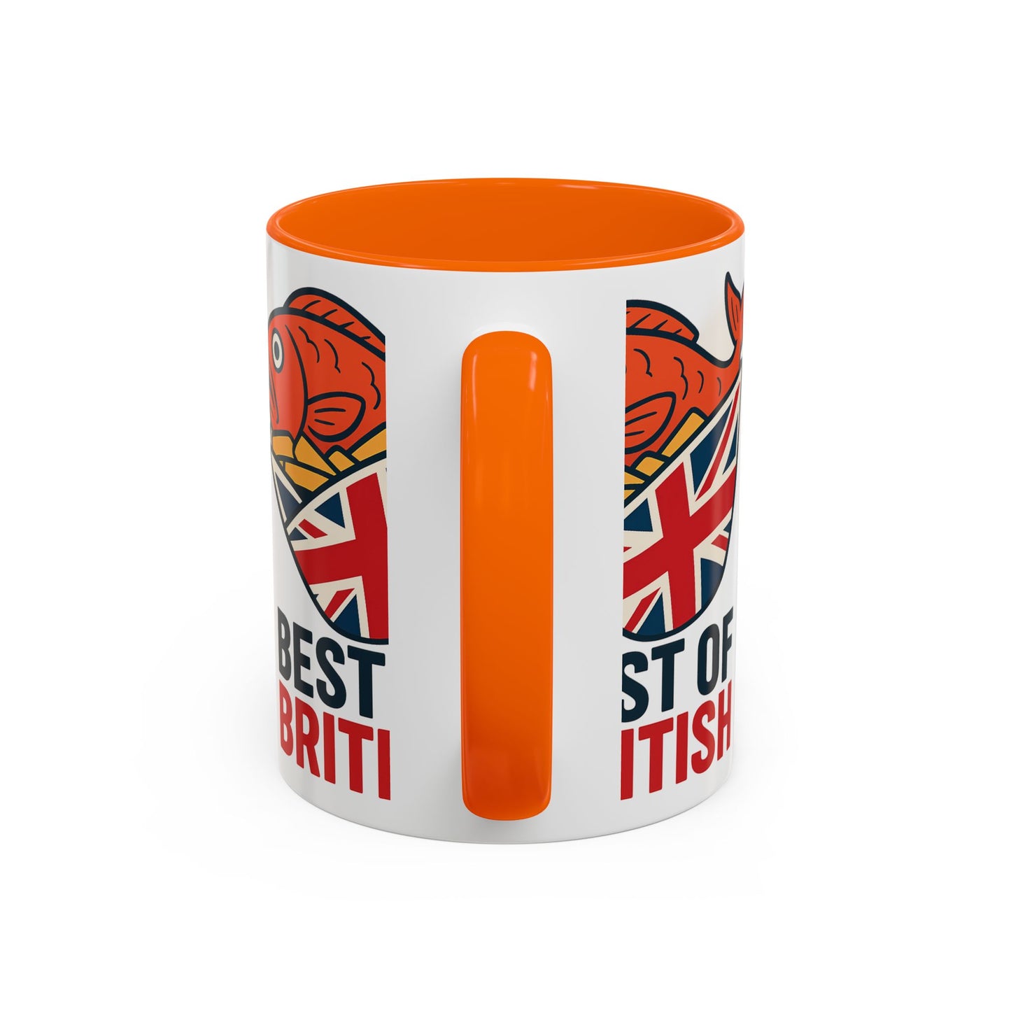 Best of British fish & chips Accent Coffee Mug - Fun Gift for Tea Lovers, Unique Kitchen Decor, Ideal for British Holidays, Collectible Coffee [...]