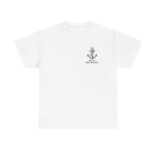 Unisex Tee Rule Britannia British Pride Graphic Shirt