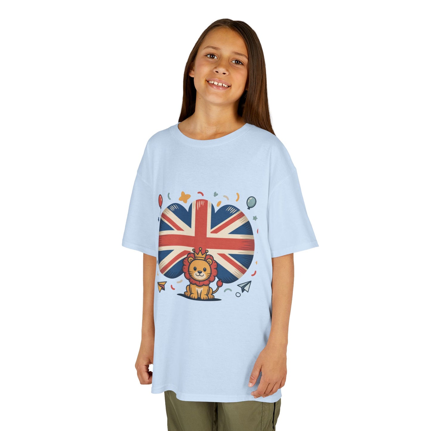 British Lion Kids Tee - Fun Cotton T-Shirt for Young Explorers