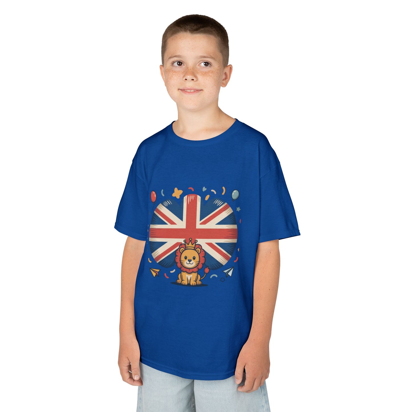 British Lion Kids Tee - Fun Cotton T-Shirt for Young Explorers