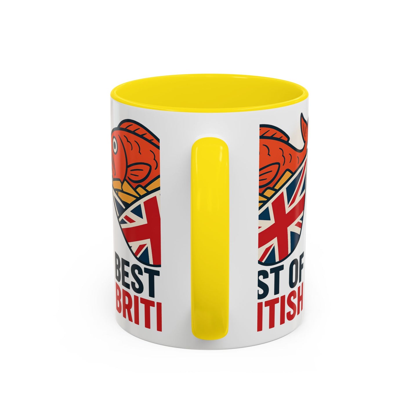 Best of British fish & chips Accent Coffee Mug - Fun Gift for Tea Lovers, Unique Kitchen Decor, Ideal for British Holidays, Collectible Coffee [...]
