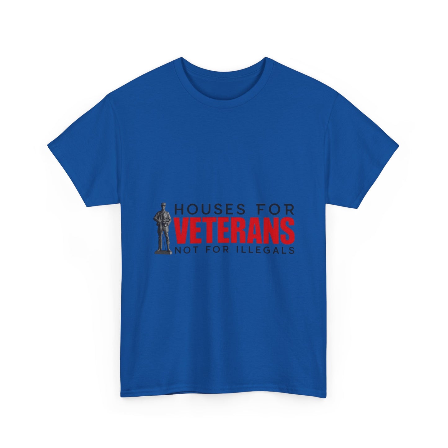 Unisex Heavy Cotton Tee - 'Houses for Veterans' Statement Shirt for Supporters, Patriotic Gifts, Veteran Advocacy Apparel, Everyday [...]