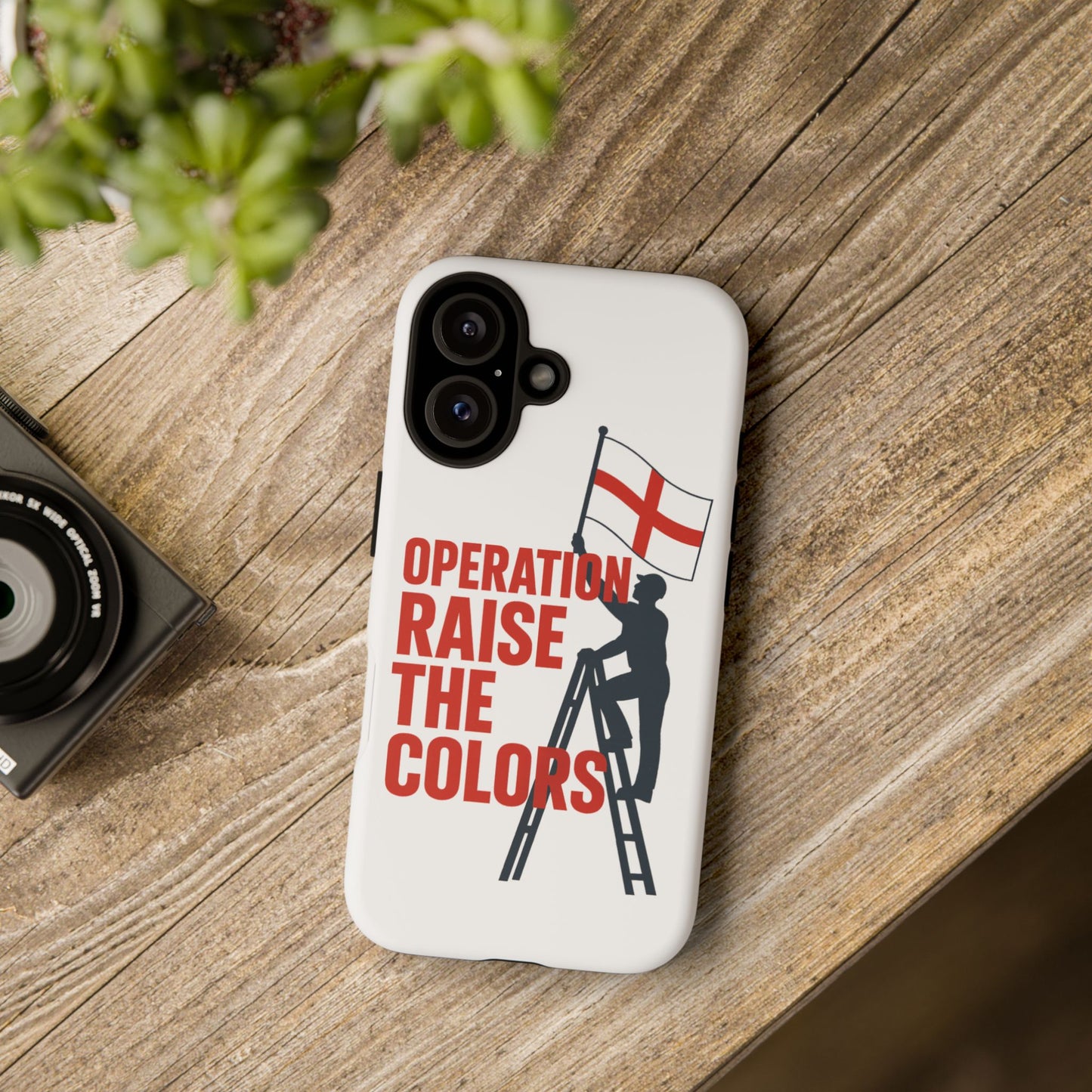 Tough Cases: Operation Raise the Colors Phone Case, Custom Shield Case, Gift for Patriots, Unique Smartphone Cover, Independence Day [...]