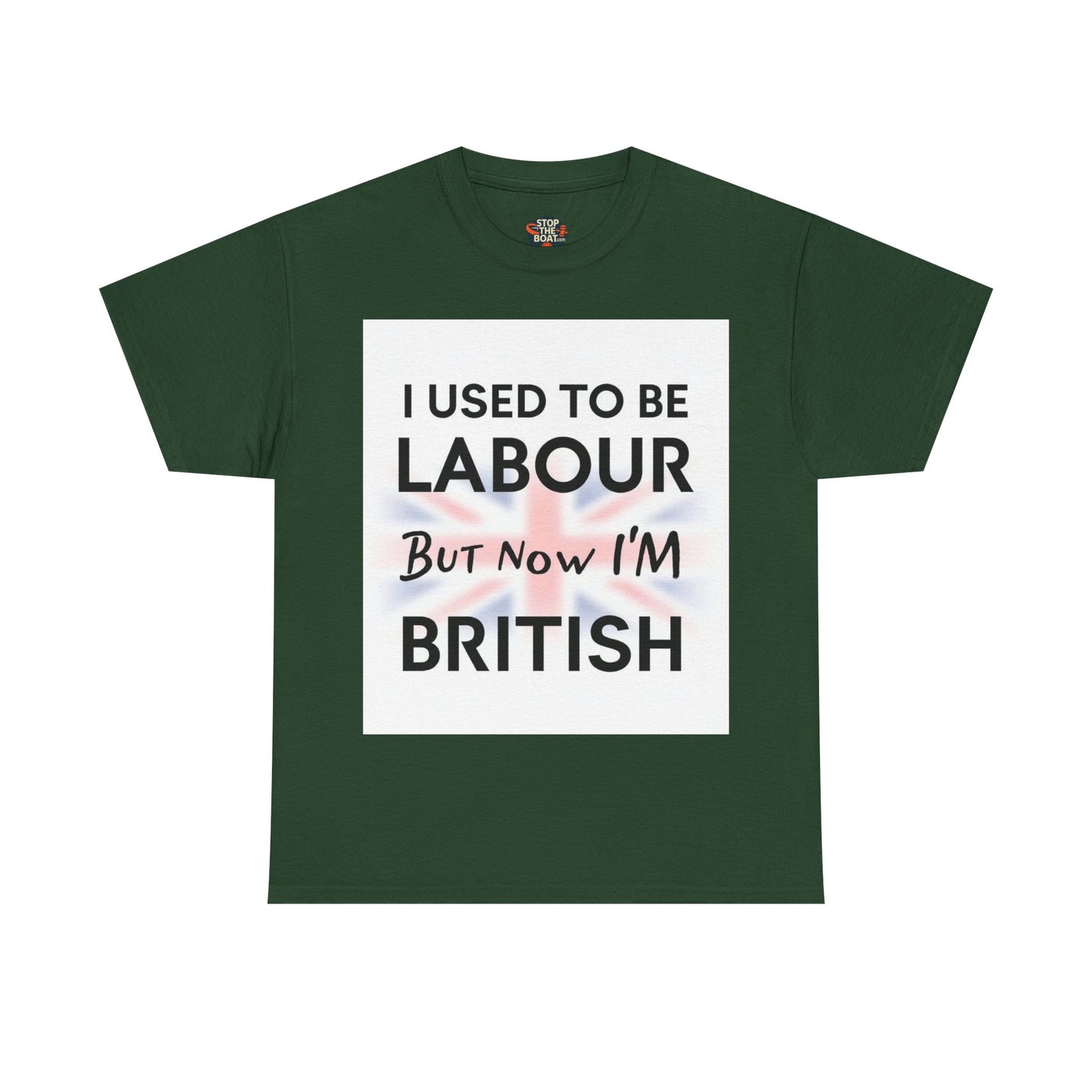 Used to Be Labour But Now I'm British - Unisex Cotton Tee with Playful British Humor |  Perfect for Casual Wear, Gift for Friends, [...]