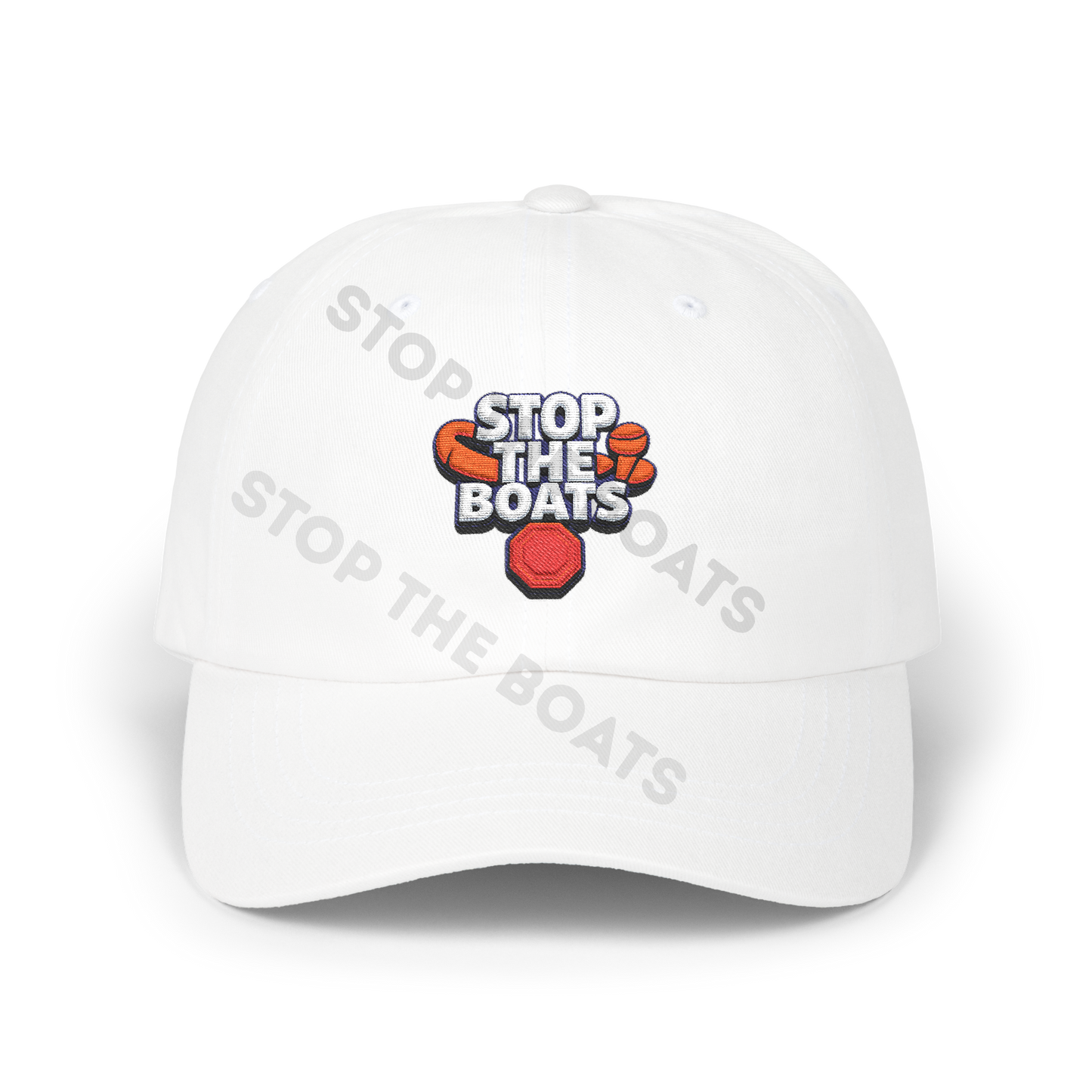 STOP THE BOATS™ – Political Statement Hat