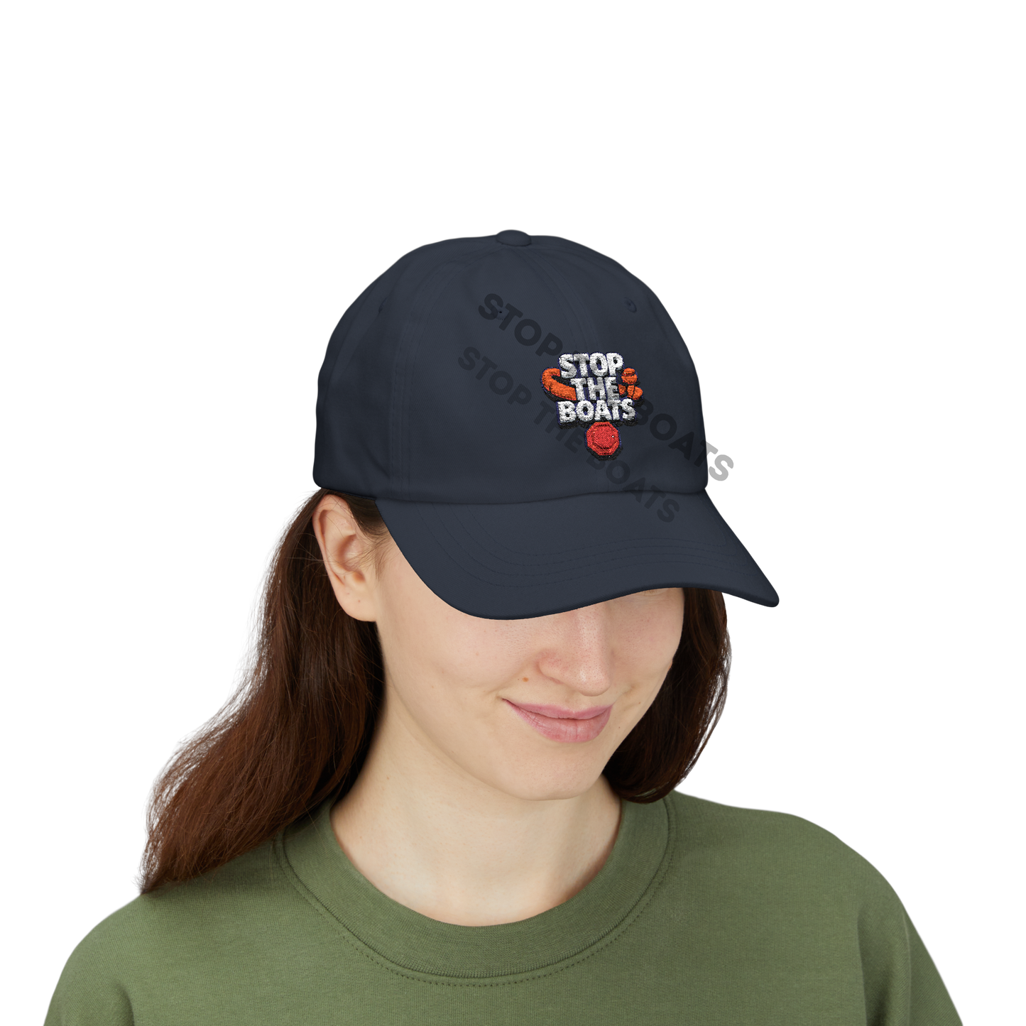 STOP THE BOATS™ – Political Statement Hat