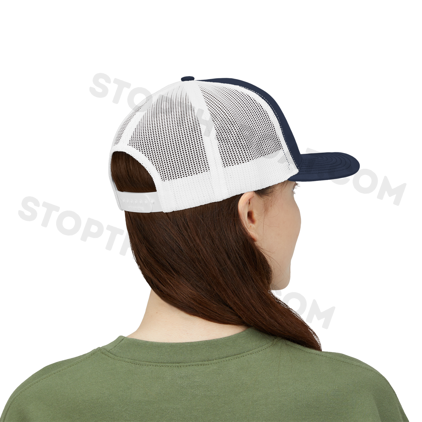 Stop the Boats Snapback Trucker Cap, Trendy Hat, Outdoor Gear, Summer Accessory, Fishing Cap, Gift for Him/Her