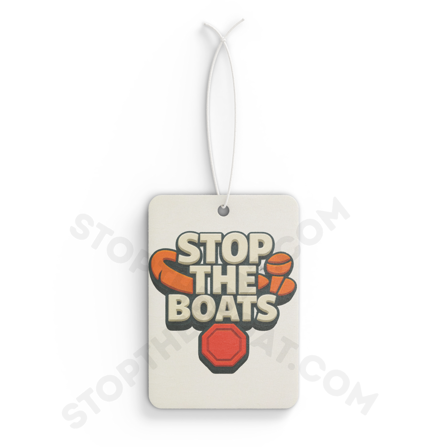Stop the boats UK Stylish Car Air Freshener - Fun Decor for Car Lovers, Unique Gift, Travel Accessories, Home Fragrance, Aromatherapy