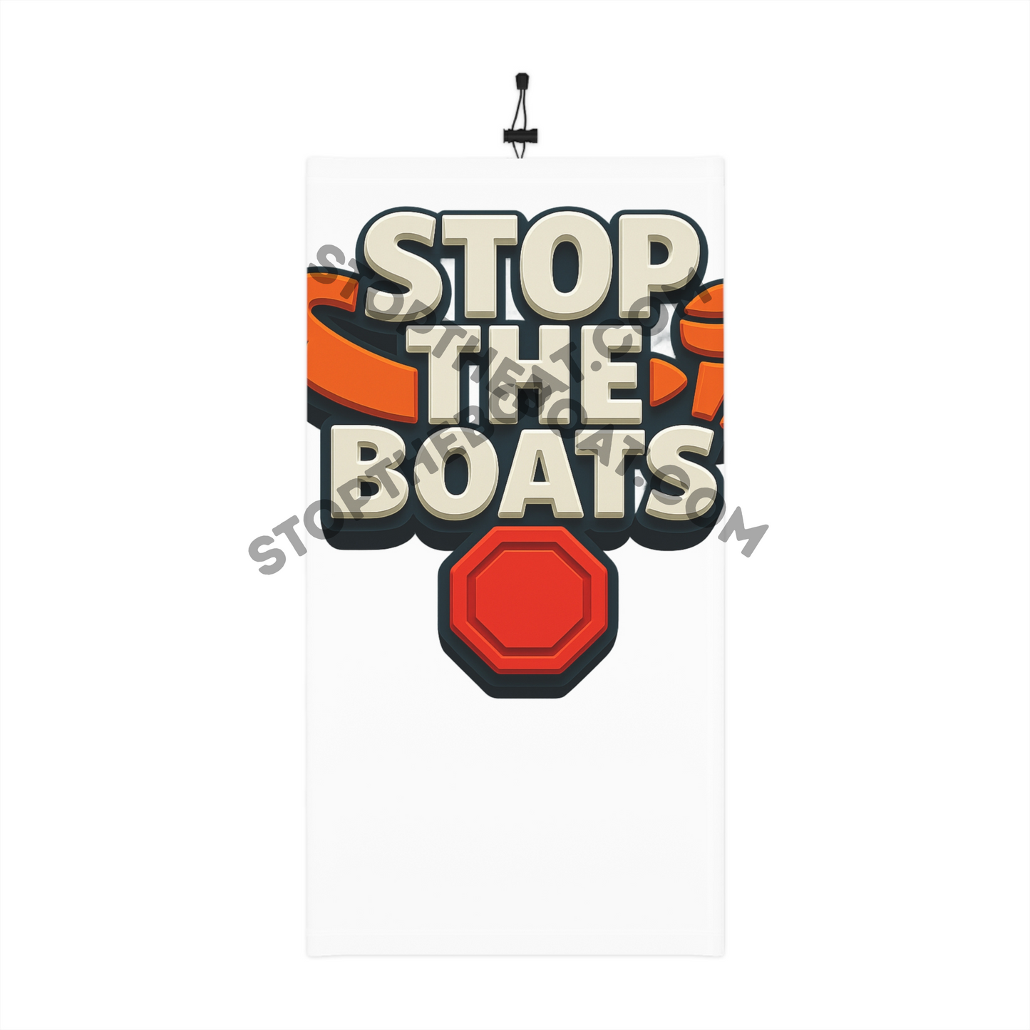 Stop the boats UKCozy Winter Neck Gaiter, Perfect for Skiing, Outdoor Activities, or Winter Fun, Warm Scarf Alternative, Ideal Gift for Holidays