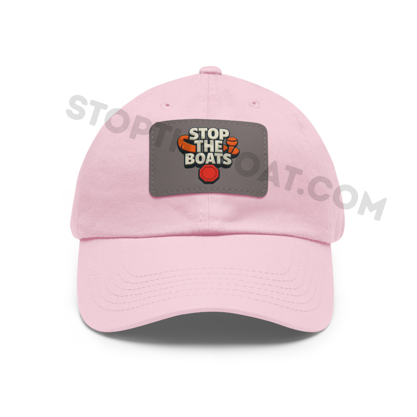 Stop the boats genuine premium UK patriot Stylish Dad Hat with Leather Patch - Perfect for Dad's Day, Outdoor Adventures, Casual Outfits