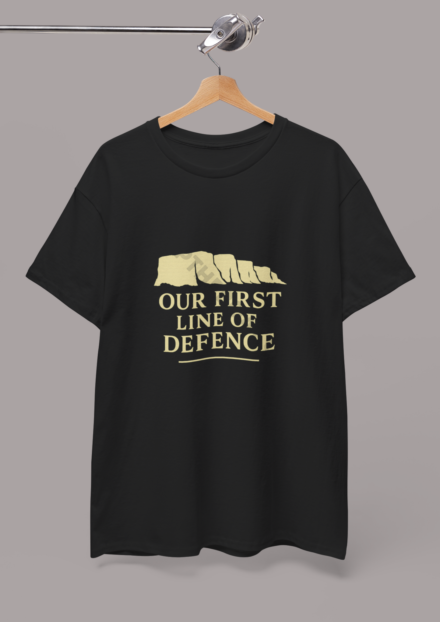 Our First Line of Defence T-Shirt, Casual Wear, Gifts for Friends, Unique Statement Shirt, Environmental [...]