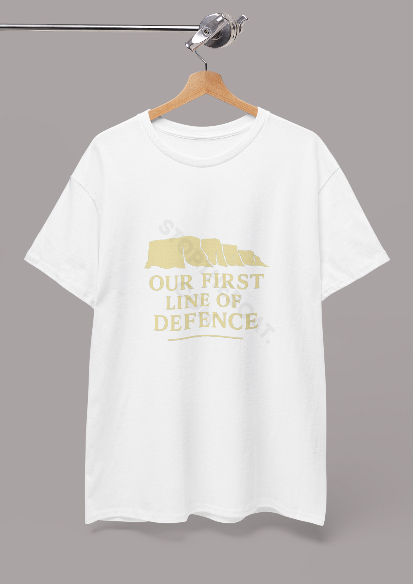 Our First Line of Defence T-Shirt, Casual Wear, Gifts for Friends, Unique Statement Shirt, Environmental [...]