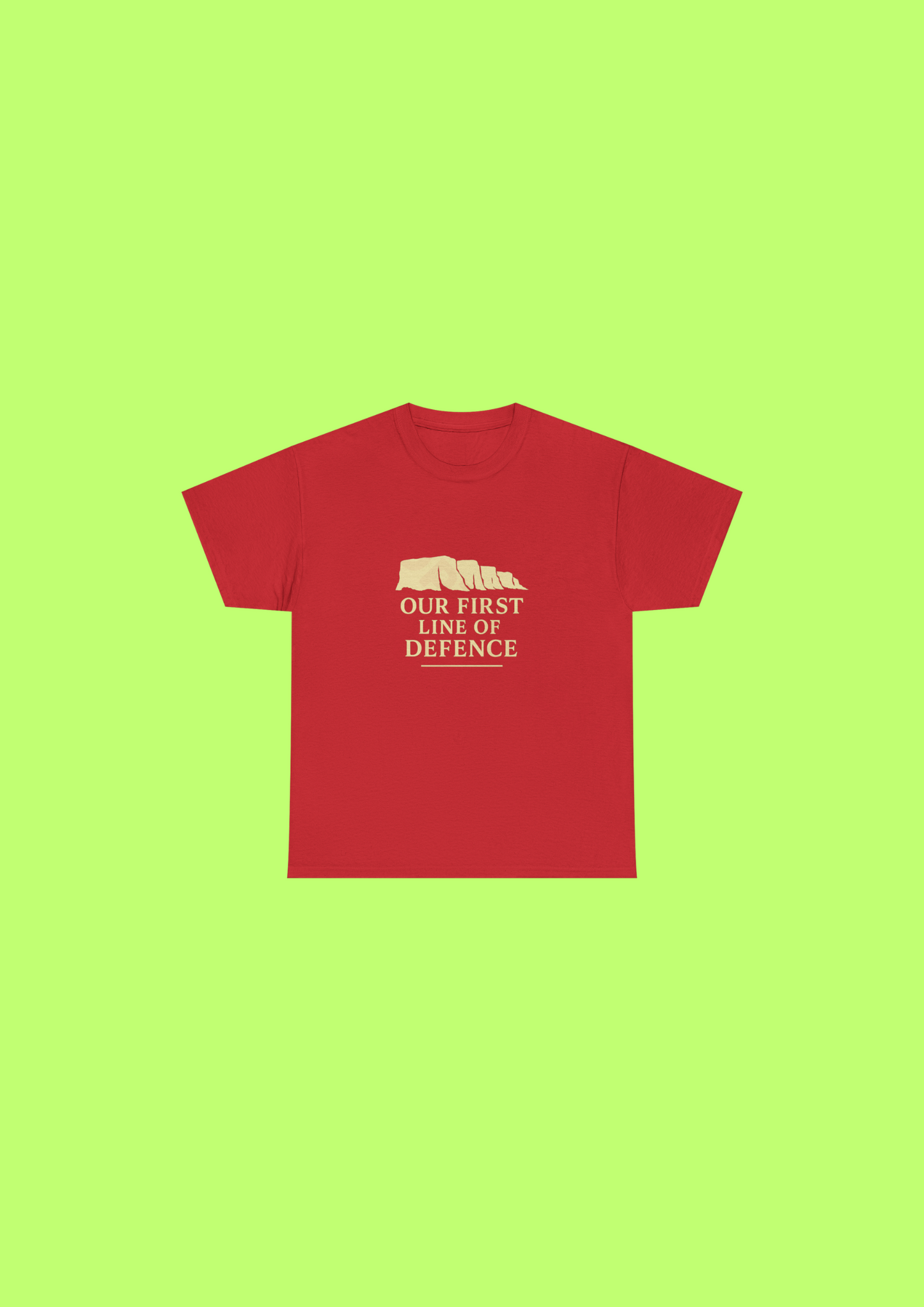 Our First Line of Defence T-Shirt, Casual Wear, Gifts for Friends, Unique Statement Shirt, Environmental [...]