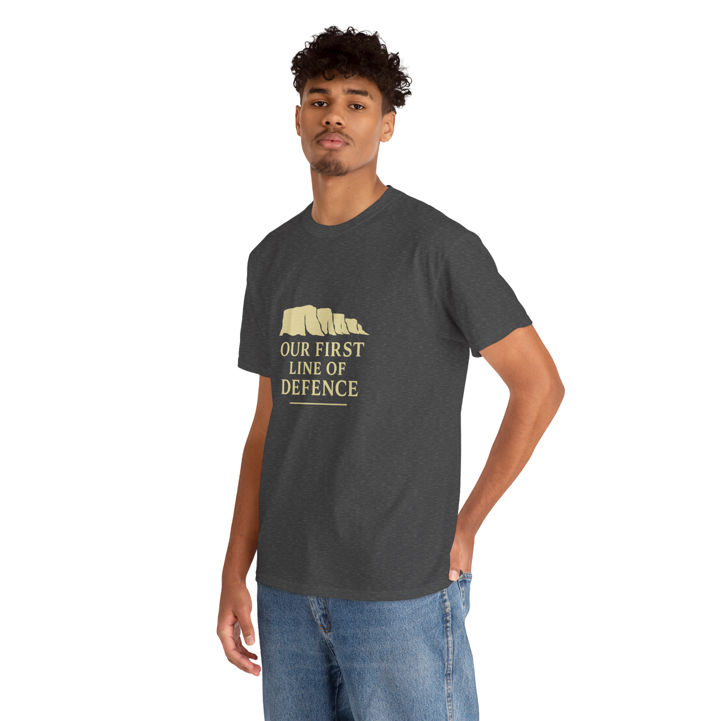 Our First Line of Defence T-Shirt, Casual Wear, Gifts for Friends, Unique Statement Shirt, Environmental [...]