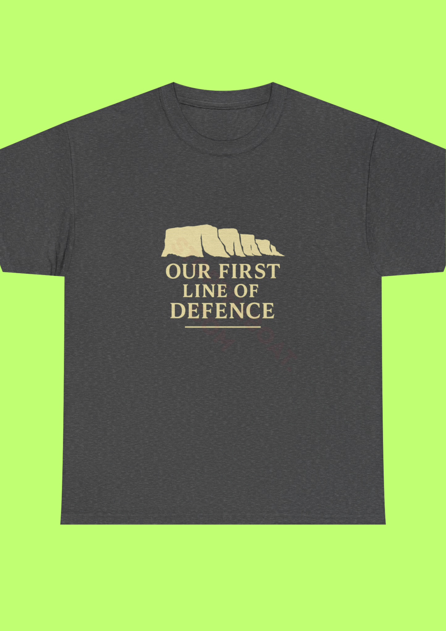 Our First Line of Defence T-Shirt, Casual Wear, Gifts for Friends, Unique Statement Shirt, Environmental [...]