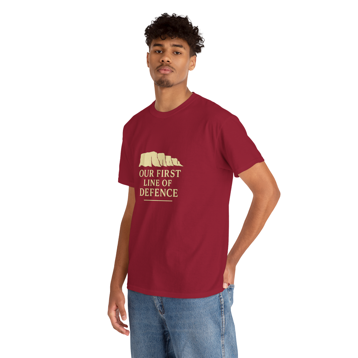 Our First Line of Defence T-Shirt, Casual Wear, Gifts for Friends, Unique Statement Shirt, Environmental [...]