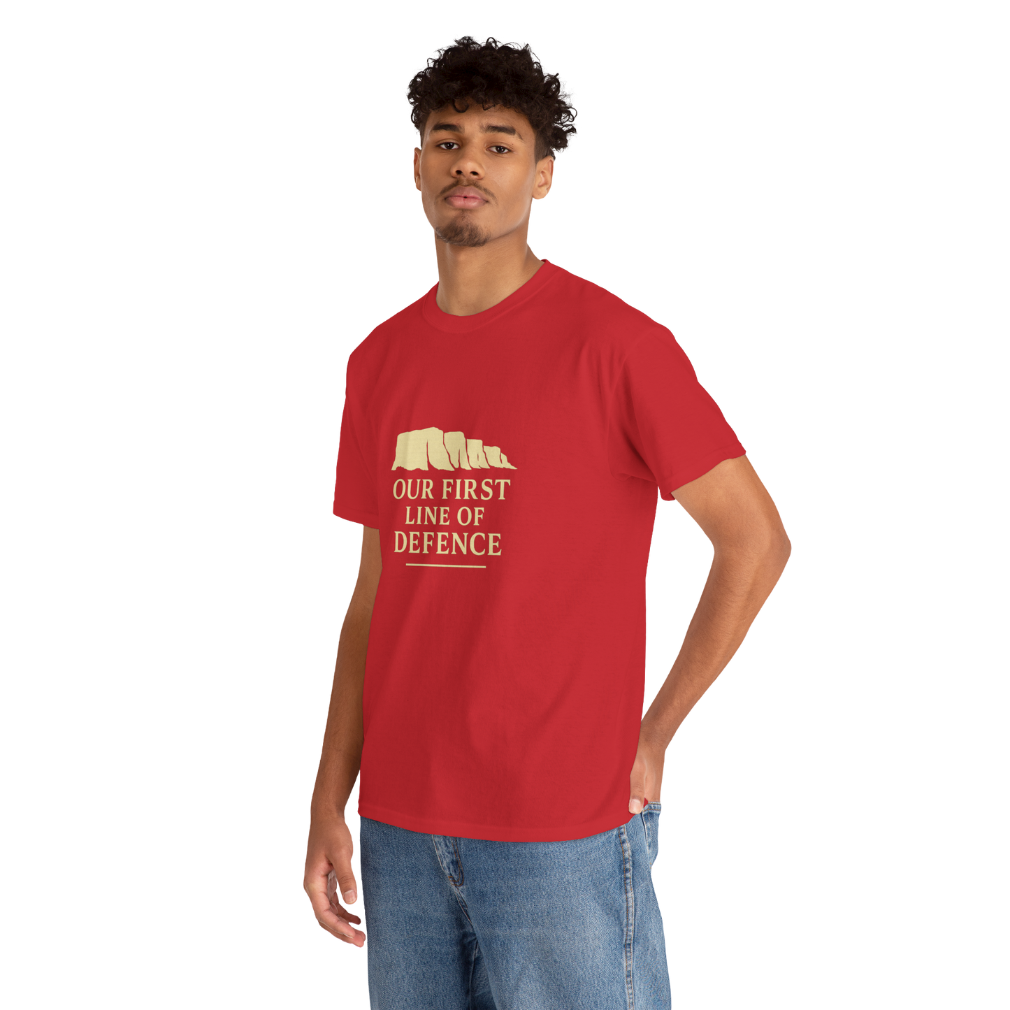 Our First Line of Defence T-Shirt, Casual Wear, Gifts for Friends, Unique Statement Shirt, Environmental [...]