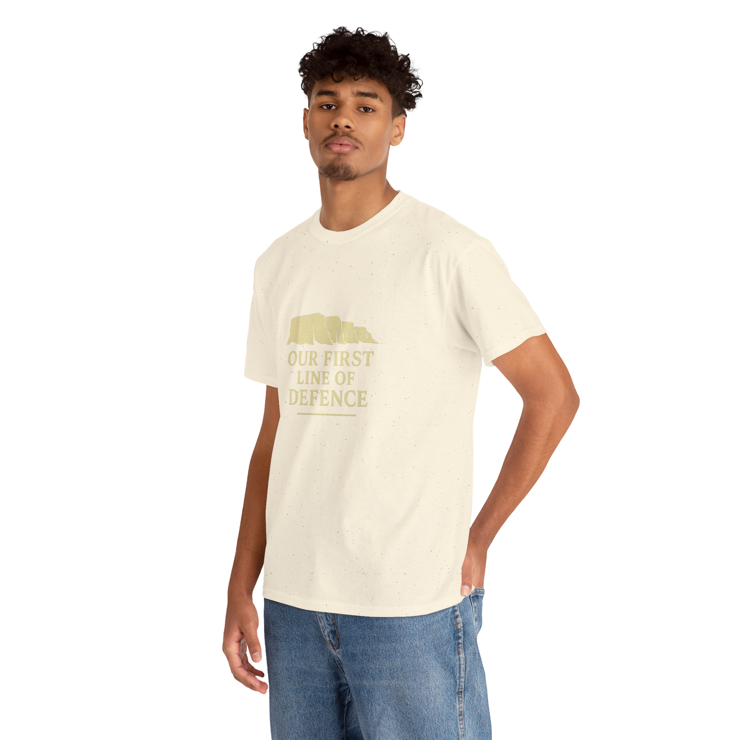 Our First Line of Defence T-Shirt, Casual Wear, Gifts for Friends, Unique Statement Shirt, Environmental [...]
