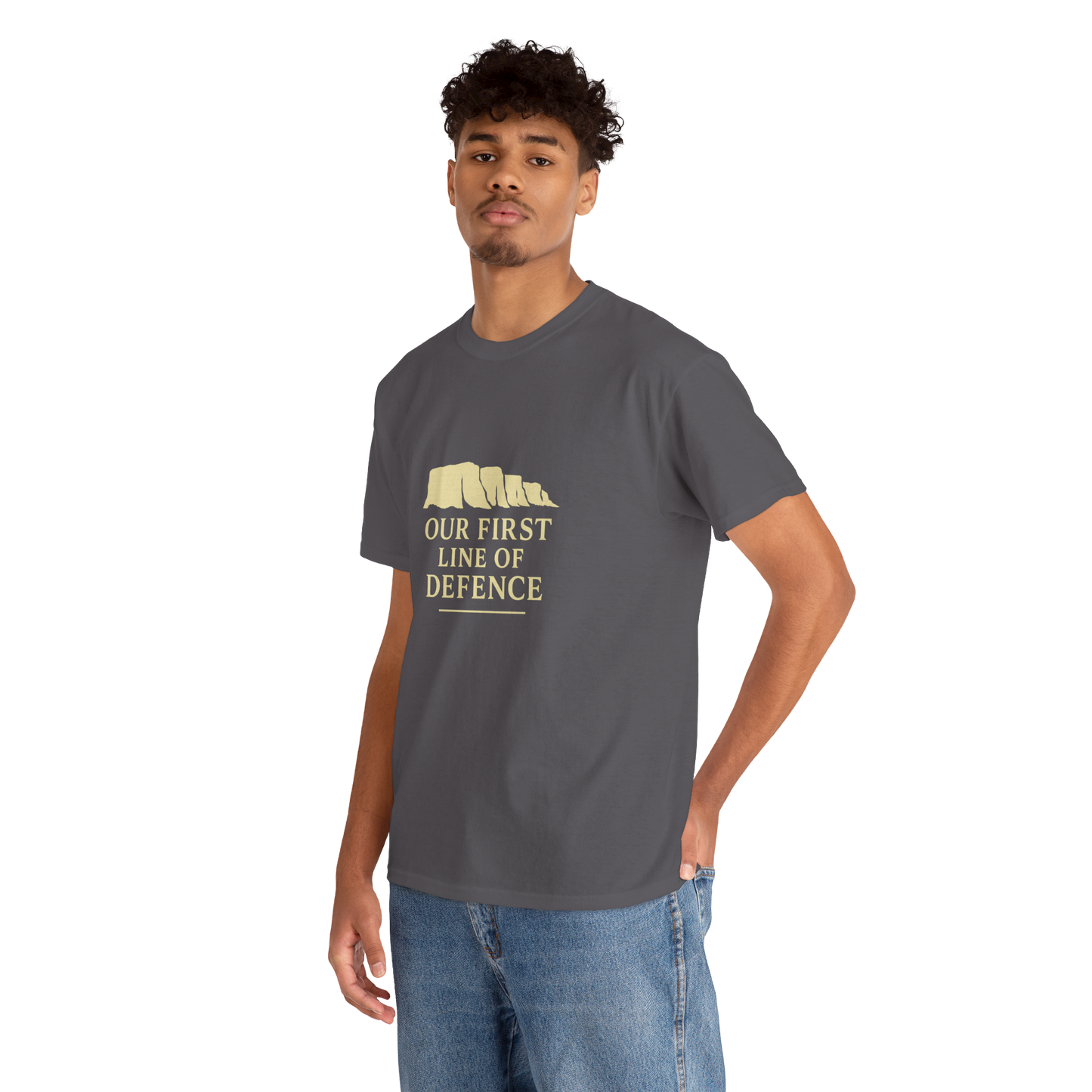 Our First Line of Defence T-Shirt, Casual Wear, Gifts for Friends, Unique Statement Shirt, Environmental [...]