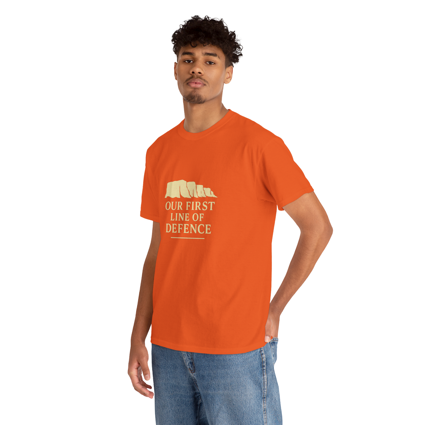 Our First Line of Defence T-Shirt, Casual Wear, Gifts for Friends, Unique Statement Shirt, Environmental [...]