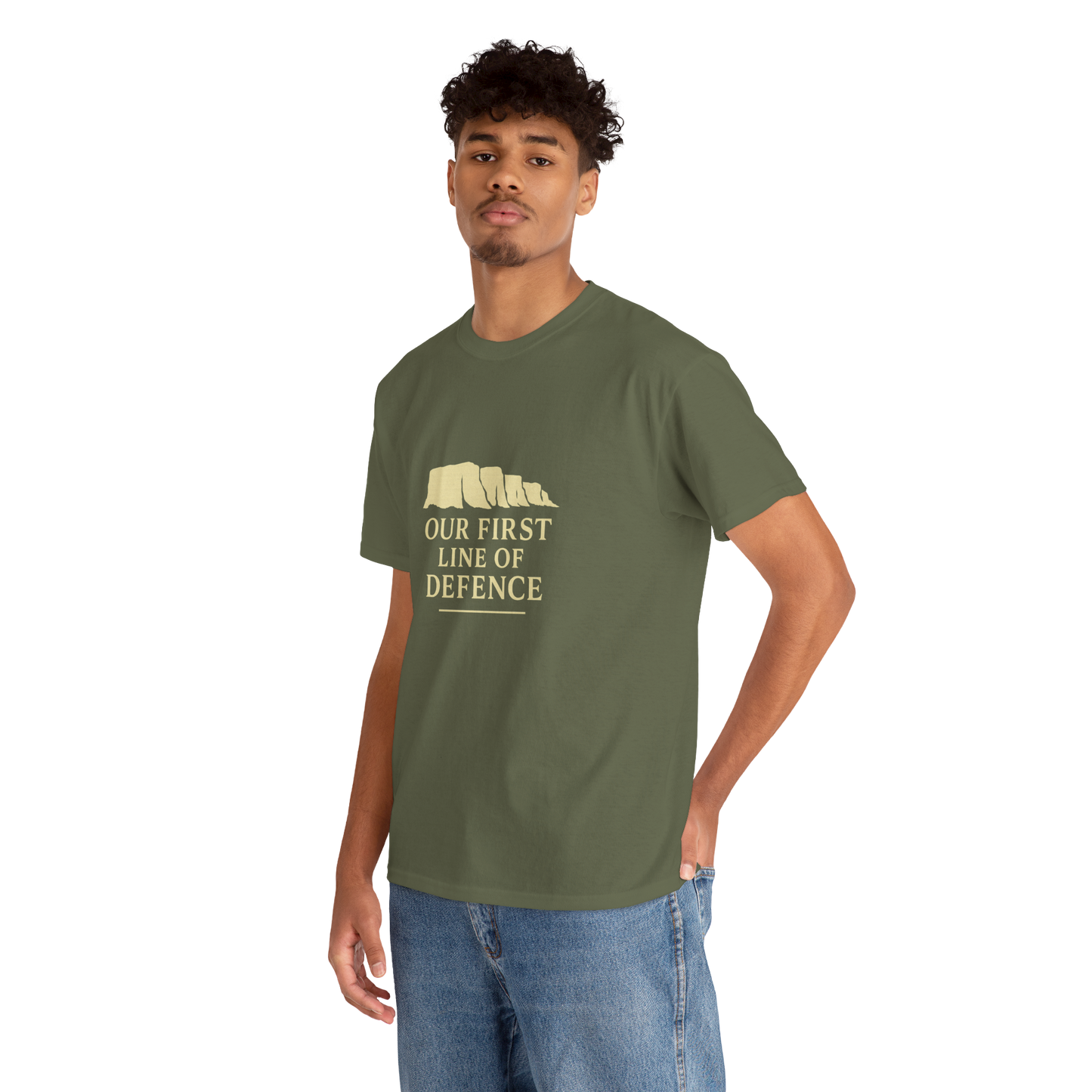 Our First Line of Defence T-Shirt, Casual Wear, Gifts for Friends, Unique Statement Shirt, Environmental [...]