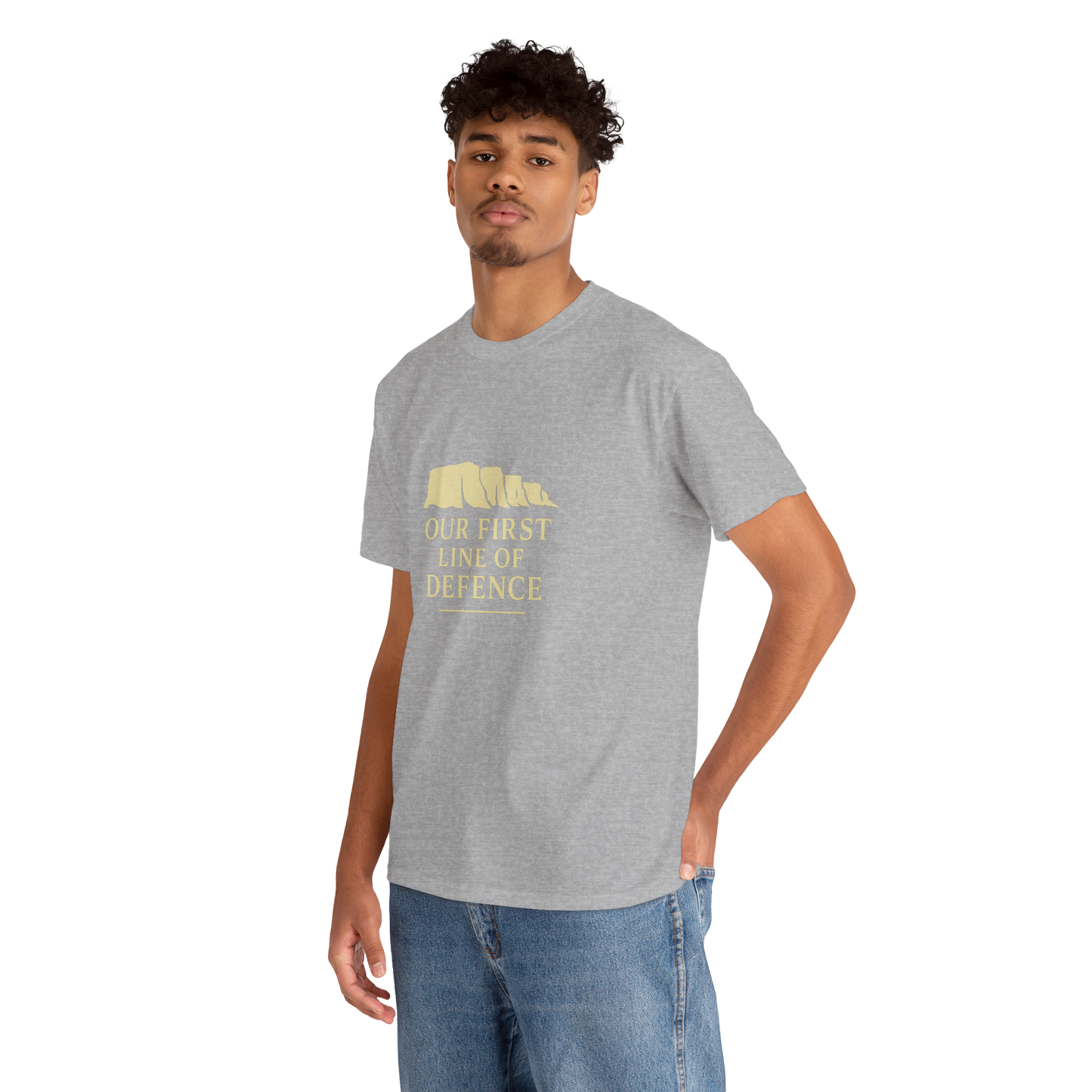 Our First Line of Defence T-Shirt, Casual Wear, Gifts for Friends, Unique Statement Shirt, Environmental [...]